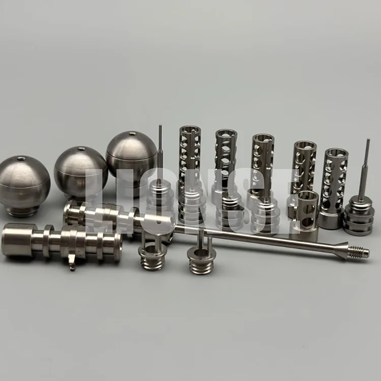 Прецизно производство на части от титан на CNC титан
