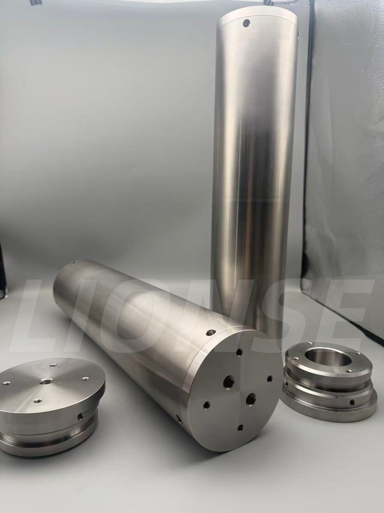 SS316L Запечатани части на карбина за дълбоководно изследване на сонарно цилиндрично тяло